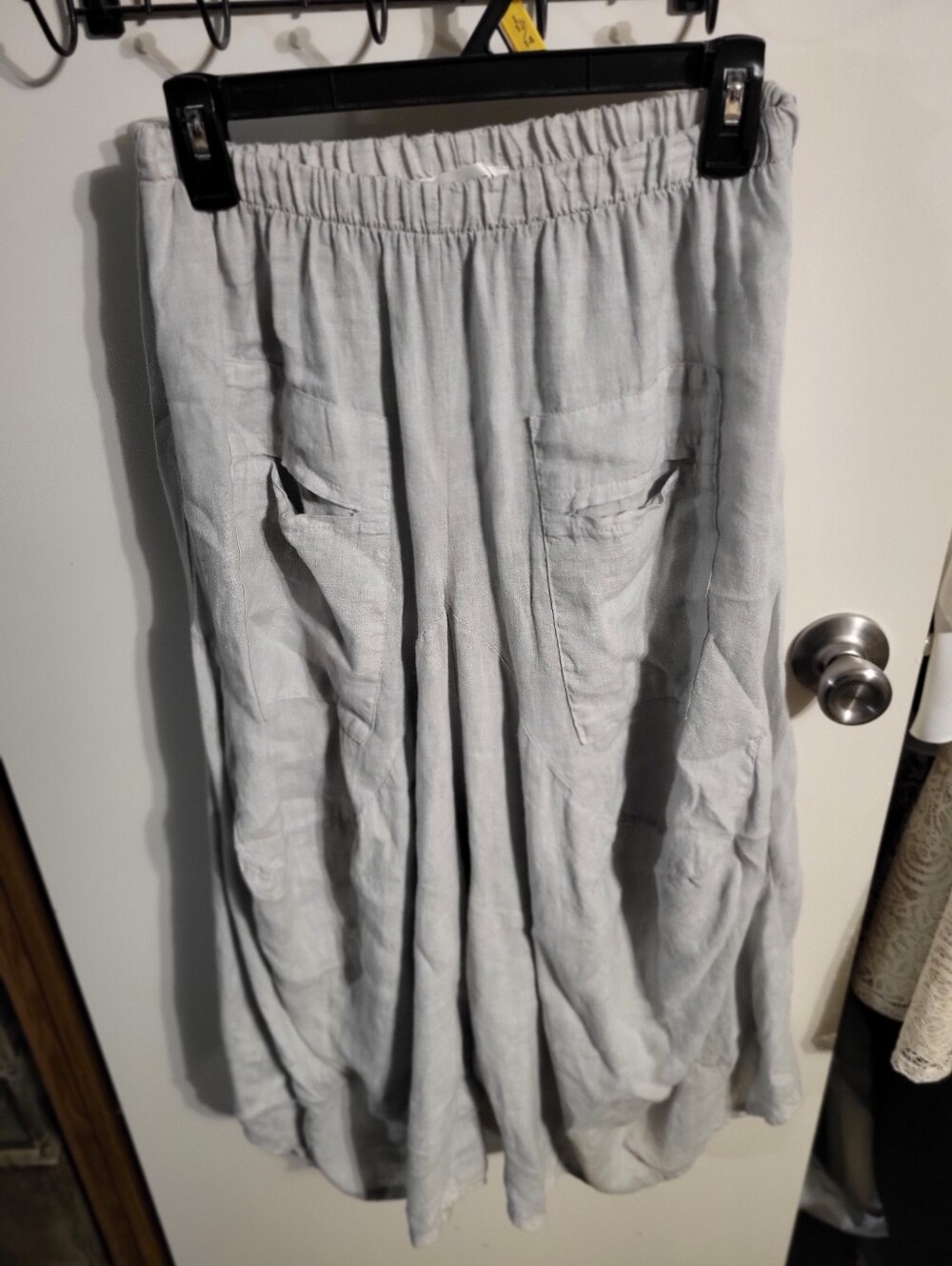 Marisima linen Drop crotch pants SZ OS
